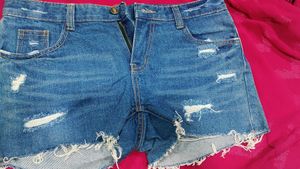 150 Rupees Denim Short Jeans