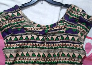 Long Printed Top