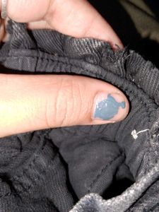 Acid Wash Black Jeans