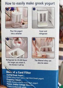 Yogurt Filter Food Strainer