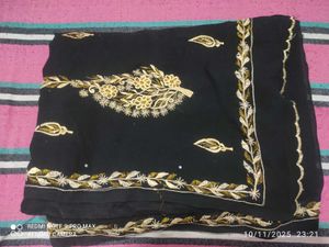 Elegant Embroidered saree