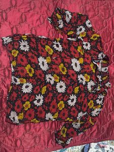 Floral Print Top