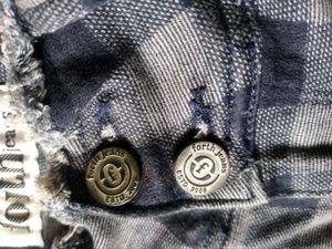 Checked Forth Jeans
