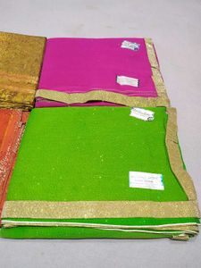 Combo Of 4 Sarees New 🥳💃
