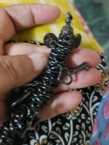 Gothic Style Charms Full Black Neckpiece