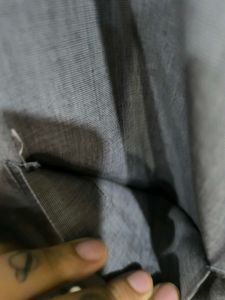 100% Cotton Grey Shirt Of Ozemberg Brand.