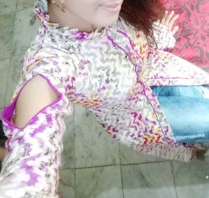 Long Front Open Shrug And Kurta