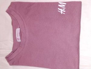 H&amp;M Mauve T-Shirt