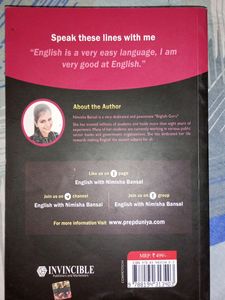 English With Nimisha Bansal For Competition