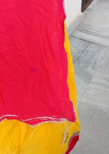 Pink &amp; Yellow Traditional Indian Outfit