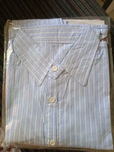 Embroidered Striped Shirt