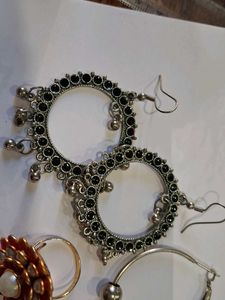 Assorted Earrings &amp; Ring Set Perfect For Navratri