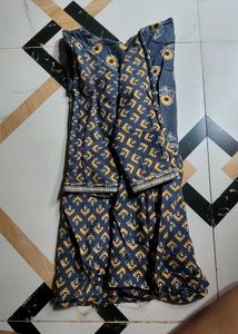 Floral Print Mini kurti