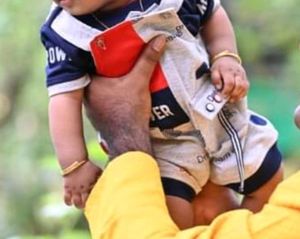 0-3month Baby Boy's Dress