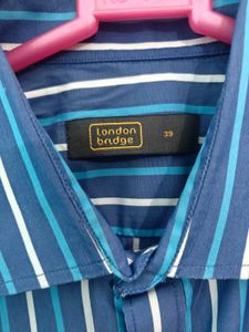 Striped Blue Shirt
