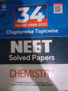 Arihant NEET 34 years physics biology chemistry