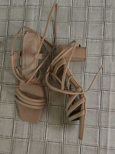 Strappy Nude Sandals