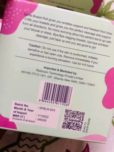 2 Sanfe Flix Breast Roll - New!