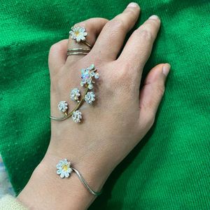 Finger Ring Bracelet