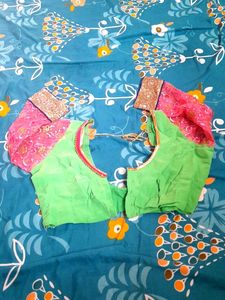 Fancy saree Half and Hal