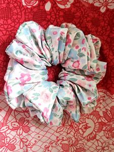 Floral Scrunchie Set Of 2