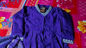 Purple Naina Bandhani Set 💜