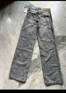 H&amp;M Gray Wide Leg Jeans