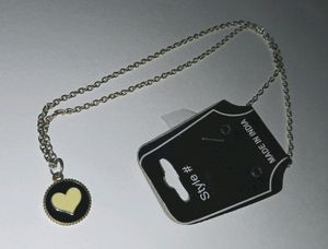 Yellow And Black Charm Pendent