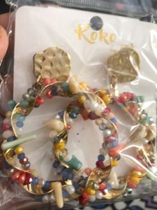 NEW MULTICOLORED EARRINGS