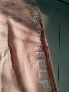 Pink &#39;Be Yourself&#39; Joggers