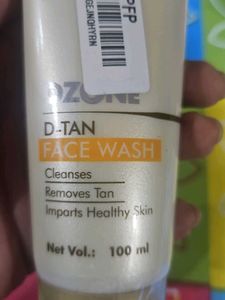 Ozone D-Tan Face Wash