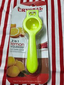 2 in one Lemon Squeezer & Bottle Opener