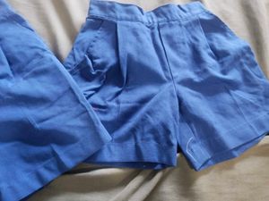 Blue Shorts And 1 Track