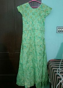 Elegant Green Gown
