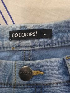 Light Wash Denim Jeans