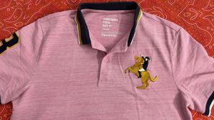 Giordano Pink Polo T-Shirt - Size M