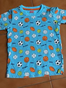 Sports Balls Tee boys round neck
