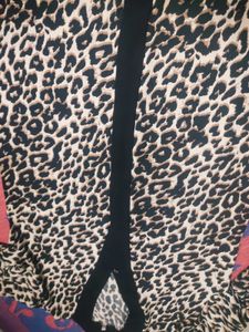 Leopard Print Abaya/ dress 👗