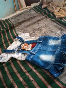Girls Denim Outfit