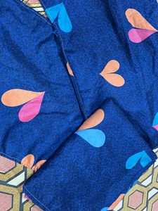 King size bedsheet💙🩷🩵