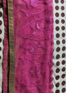 Grey Long Sleeves Anarkali Dress