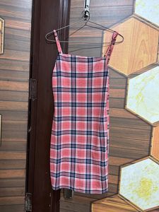 Shein check Dress