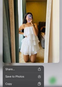Irene Frill Dress- L Size