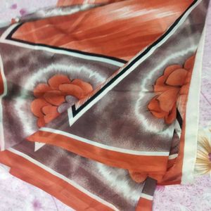 Floral Print Saree