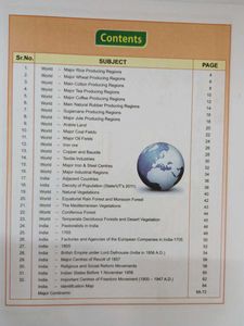 Map Skill (Geography &amp; History) For Class 8