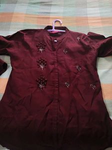 Embroidered Top