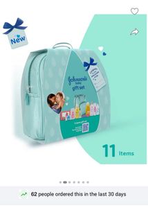 Johnson&#39;s Baby Gift Set with Backpack