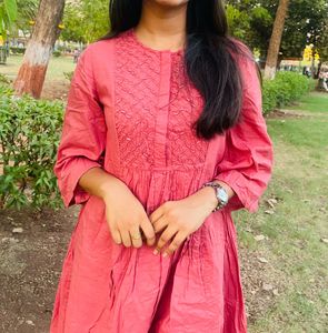Elegant Pink Kurta
