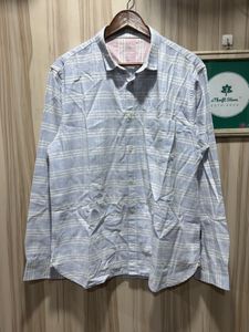 French Connection Blue Striped Formal Shirt