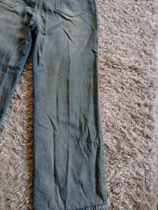 High Waisted Straight Fit Jeans